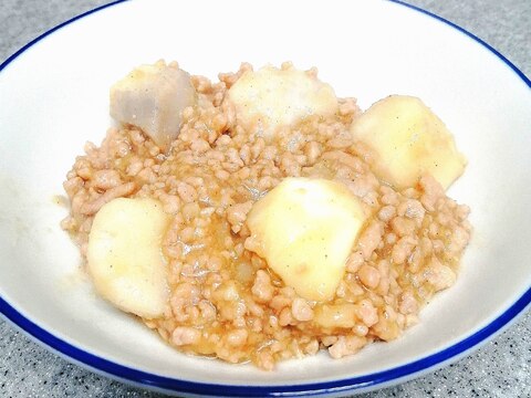 里芋のひき肉あんかけ